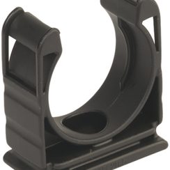 Klemmbride RQH Ø18.5mm schwarz, für Rohrflex AGRO
