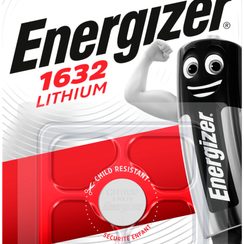 Knopfzelle Lithium Energizer CR1632 3V, 1er Blister