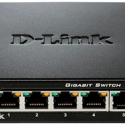 Switch D-Link DGS-105/E, 5-Port Gigabit Ethernet Desktop