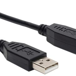 USB-Kabel Ceconet USB-A/USB-B (USB 2.0) 480Mbit/s schwarz 5m