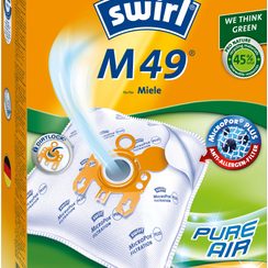 Swirl-Staubsaugerbeutel Miele M 49 à 4+1