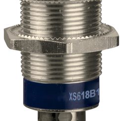 XS6-Indu. Näher.sch. M18, L74mm, Messing, Sn 8mm, 12-48 V DC, M12