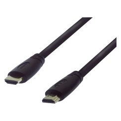 Kabel 2x HDMI-A - male 4K Ultra Flex 1.0m