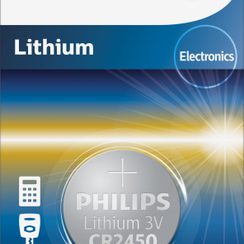 Minizelle Philips 3V Lithium CR2450/1 - Miniblister