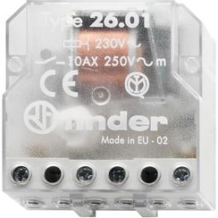 Schrittschalter Finder 1NC 10A Aus/An, für 230VAC