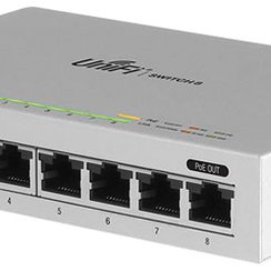 Unifi Switch US-8: 8 X Switch Cloudman., 1 Port PoE-passtro.