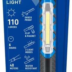 LED-Taschenlampe Varta Work Flex Pocket Light 110lm, mit 3xAAA, IPX4