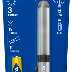 LED-Taschenlampe Varta LED Penlight 3lm mit 1xAAA