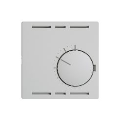 Thermostat d'ambiance ENC EDIZIOdue gris clair, sans interrupteur