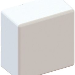 Boîte de dérivation AP Agro sans bornes blanc 65x65x35mm IP2X