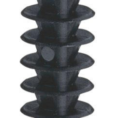 Dübelsockel Legrand 8mm schwarz