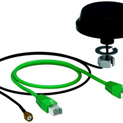 Kit d'antenne 4G EVlink EVP2MP pour station de charge Parking2, noir