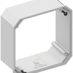 Cadre de réhausse AGRO pour boîte ENC blanc 115×115×45mm, TFC 850°C