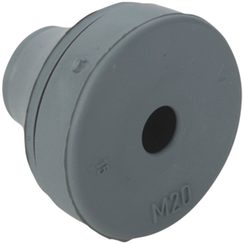 Passe-câble M12 gris pour câble Ø4-7mm Agro-Quickseal