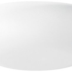 Rosace de plafond AGRO 80mm blanc