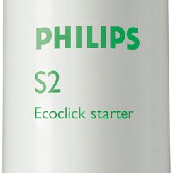 Starter à effluve Philips Ecoclick S16 70…125W 240V UNP/20X10CT blanc