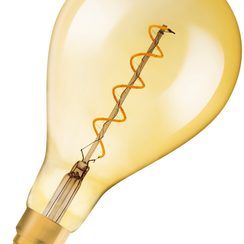 Lampe LED Vintage 1906 CLASSIC A 28 FIL GOLD DIM 300lm E27 5W 230V 820