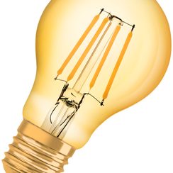 Lampe LED Vintage 1906 CLASSIC A 35 FIL GOLD 410lm E27 4W 230V 824