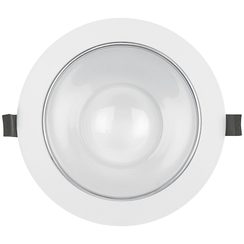 Downlight LED INC LDV COMFORT DN 155, 18W 3000/4000/5700K IP54 blanc
