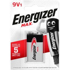 Batterie alcaline Energizer Max 6LR61 9,0V