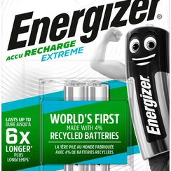 Energizer accu NiMH Extreme AAA,HR03,Micro 800 mAh, 2 pcs.