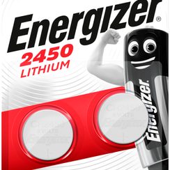 Pile bouton lithium Energizer CR2450 3V