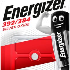 Pile bouton oxyde d'argent Energizer 392/384 (SR41) 1.55V blister à 1 pièce