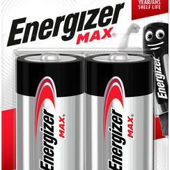 Batterie Alkali Energizer Max D LR20 1.5V Blister à 2 Stück