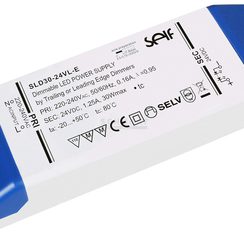 Netzteil DOTLUX, für LED Streifen, 30W, 24VDC, 0…1.25A, 145×50×22mm, IP20