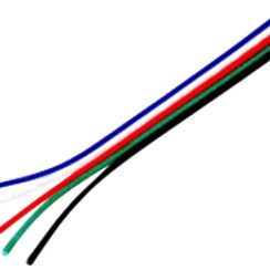 Kabel DOTLUX, 1m 5×0.52mm², für LED-Streifen RGBW