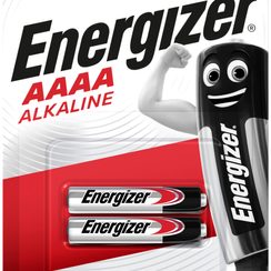 Batterie Energizer alcaline, LR61, AAAA, Piccolo, blister à 2 pièces