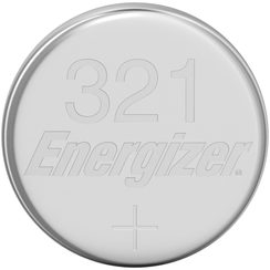Pile bouton Energizer 321, oxyde d'argent, 1.55V, 10 blister mini, prix/pile