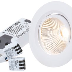 Spot LED INC AXO 10.5W 230V 960lm 930 trou Ø80mm blanc 38°