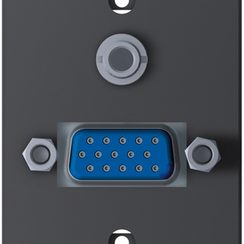 Module VGA MH 15-pôles prise/prise e.mini jack 3.5mm