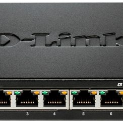 Switch D-Link DGS-108/E, 8-port Layer2 Gigabit