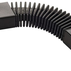 Flex-Verbinder SLV für 1-Phasen Stromschiene, schwarz