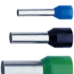 Embout de câble type A isolé 2.5mm²/8mm bleu