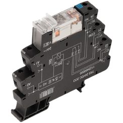 Interface relais TERMSERIES TRS 5VDC LED vert 2C 250VAC 8A connexion à vis