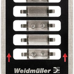 Inlay Weidmüller MetalliCard INLAY SFX-M 11/60 p.marqueur p.appareil