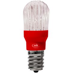 Lampe LED 0.5W 12V rouge E14 Bulb MK
