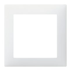 Cadre de recouvrement SIDUS 1x1 blanc