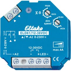 Télévariateur INC Eltako 12-36VDC LED, ELD61