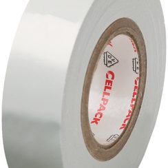 Isolierband Cellpack N° 128, PVC, B=19mm, L=25m, weiss