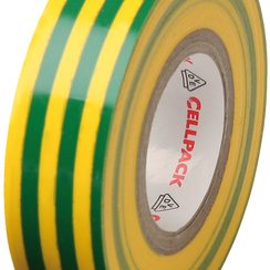 Isolierband CP 128 15mmx10m grün-gelb