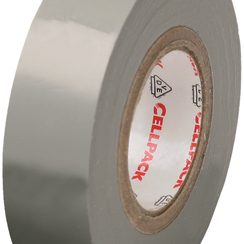 Ruban isolant Cellpack N° 128, PVC, B=19mm, L=25m, gris