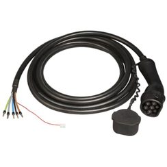 Câble de charge AC ABB Terra pour E-Auto Mode 3 T2+libre 16A 3L 5m 400V noir