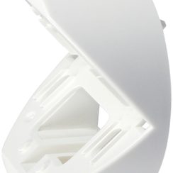 Socle angulaire extérieur Luxomat pour RC-plus next, blanc