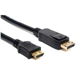 DisplayPort-HDMI-Kabel Ceconet 4K 340MHz 10.2Gb/s 2m schwarz
