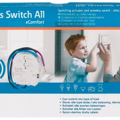 Kit de démarrage xComfort "Wireless Switch All", poussoir / actionneur