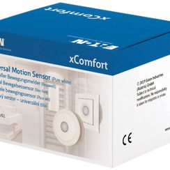 Détecteur de mouvement xComfort "Universal", 230V/à piles, blanc pur